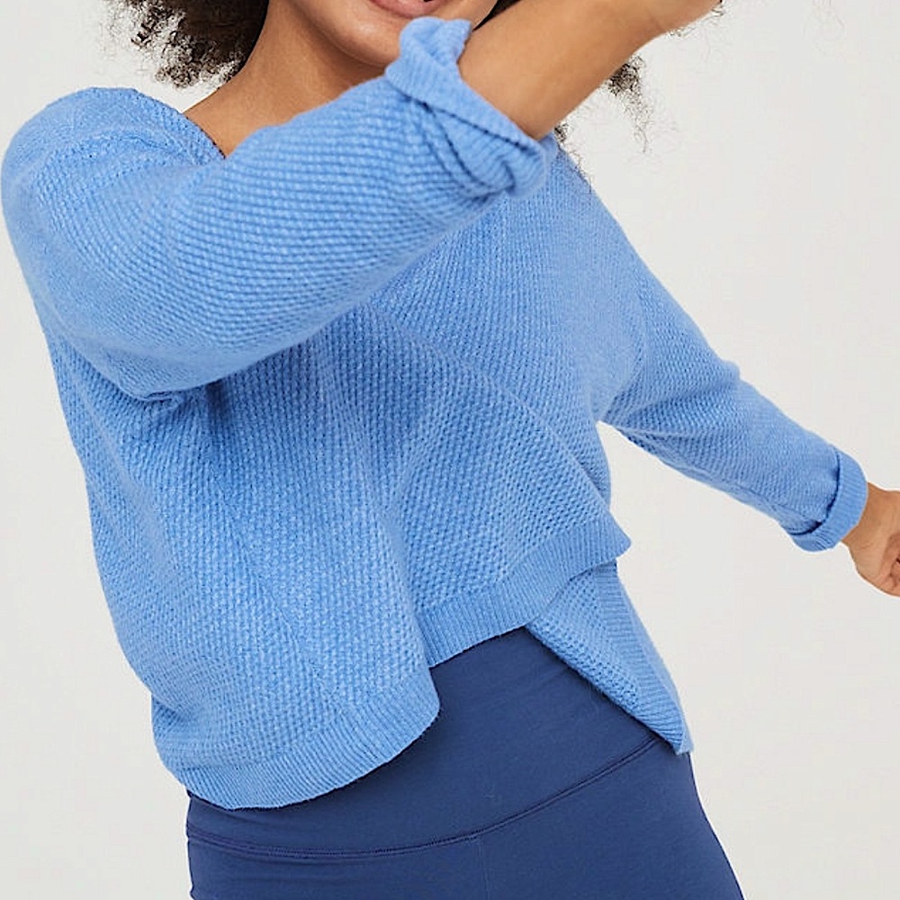 Aerie OFFLINE Off The Shoulder Sweater small oversized